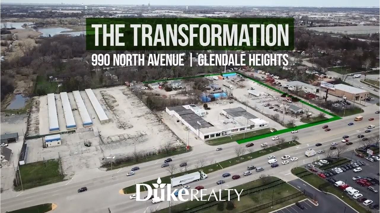 The transformation of 990 North Avenue: Duke Realty’s newest industrial development